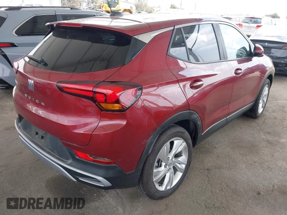 2025 Buick Encore GX Preferred with VIN KL4AMBSP5SB020003, listed as a IAAI auction lot 42120299 with 5,909 mi miles and . Bid and sale history available at DreamBid. Image 4.