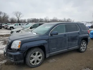 2017 GMC Terrain SLE with VIN 2GKFLSEK1H6296905, listed as a Copart auction lot 44798155 with 181,046 mi miles and Clean Title. Bid and sale history available at carsss.com. Image 1.