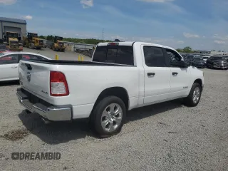 2024 Ram 1500 Big Horn z VIN 1C6SRFFTXRN163880, wystawiony jako Copart lot #54157665 z przebiegiem Nie podano mil oraz Szkoda całkowita • Salvage title. Historia ofert i sprzedaży dostępna na DreamBid. Obrazek 3.