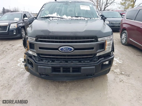 2020 Ford F-150 XL with VIN 1FTEW1EP7LFC80937, listed as a IAAI auction lot 41570171 with 108,725 mi miles. Bid and sale history available at carsss.com. Image 6.