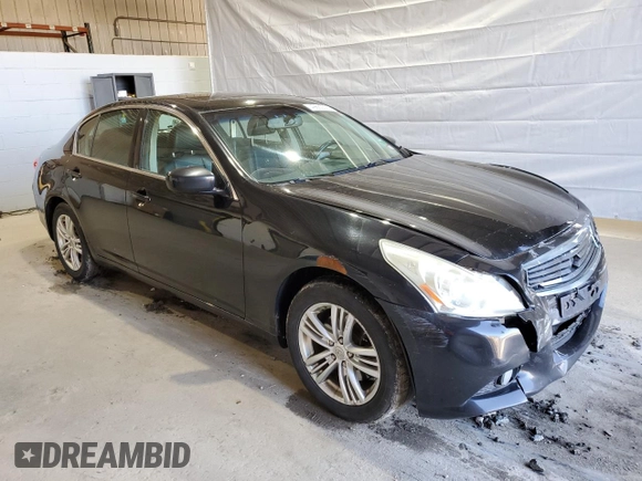 2010 Infiniti G37 x with VIN JN1CV6AR5AM250393, listed as a Copart auction lot 49869395 with 206,803 mi miles and Salvage Title. Bid and sale history available at DreamBid. Image 4.