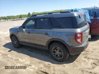 2024 Ford Bronco Sport Big Bend with VIN 3FMCR9B65RRF40980, listed as a Copart auction lot 52363995 with 2,038 mi miles and Clean title. Bid and sale history available at DreamBid. Image 2.