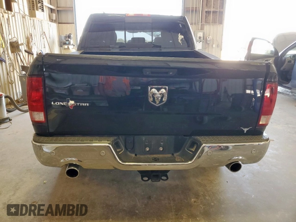 2016 Ram 1500 Lone Star with VIN 1C6RR6LT9GS159191, listed as a Copart auction lot 62209625 with 202,696 mi miles and Salvage title. Bid and sale history available at DreamBid. Image 6.