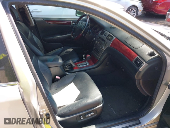 2005 Lexus ES 350 with VIN JTHBA30G555115593, listed as a IAAI auction lot 42515583 with 349,236 mi miles and . Bid and sale history available at DreamBid. Image 5.