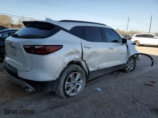 2022 Chevrolet Blazer LT with VIN 3GNKBDRS9NS152235, listed as a Copart auction lot 47988915 with 124,325 mi miles and Clean Title. Bid and sale history available at carsss.com. Image 3.