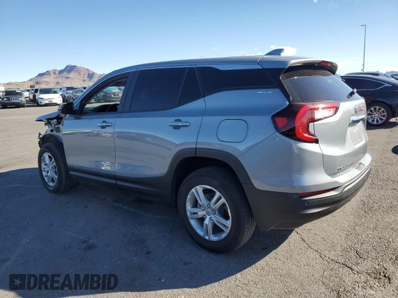2024 GMC Terrain SLE with VIN 3GKALMEG2RL122288, listed as a Copart auction lot 49314065 with 17,338 mi miles and Salvage Title. Bid and sale history available at carsss.com. Image 2.