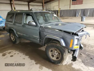 1998 Jeep Cherokee Sport with VIN 1J4FJ68S0WL152197, listed as a Copart auction lot 52512605 with Not provided miles and Salvage title. Bid and sale history available at DreamBid. Image 4.