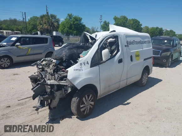 2015 Nissan NV200 SV with VIN 3N6CM0KN2FK690049, listed as a IAAI auction lot 41892671 with Not provided miles and . Bid and sale history available at DreamBid. Image 2.