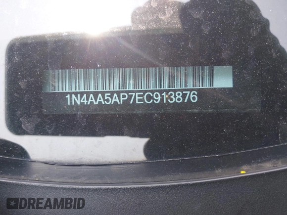 2014 Nissan Maxima SV z VIN 1N4AA5AP7EC913876, wystawiony jako IAAI lot #42487703 z przebiegiem 165 451 mil mil oraz . Historia ofert i sprzedaży dostępna na DreamBid. Obrazek 9.