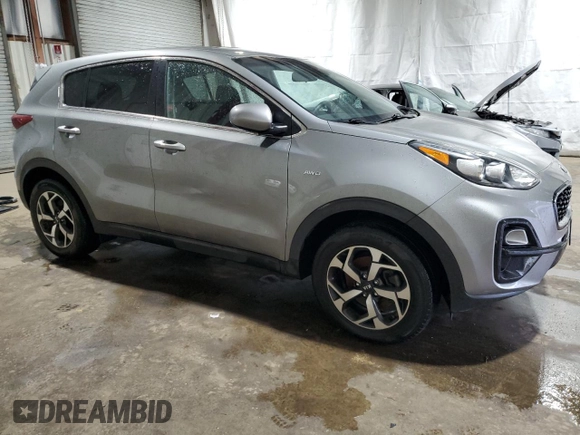 2021 Kia Sportage LX with VIN KNDPMCAC7M7880883, listed as a Copart auction lot 49407955 with 44,679 mi miles and Clean Title. Bid and sale history available at carsss.com. Image 4.
