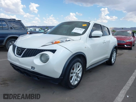2013 Nissan Juke SV with VIN JN8AF5MR4DT202115, listed as a IAAI auction lot 42437467 with 145,420 mi miles and . Bid and sale history available at DreamBid. Image 17.