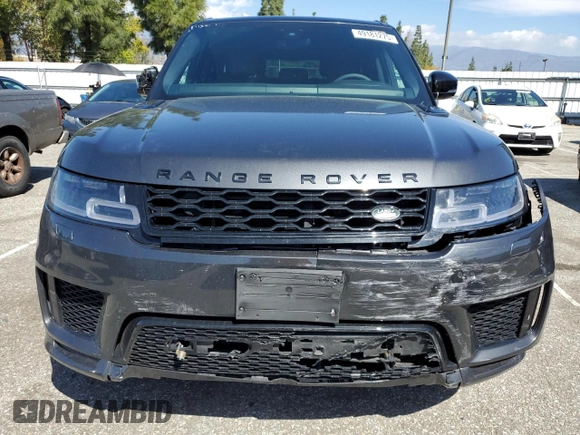 2022 Land Rover Range Rover Sport HST with VIN SALWS2RU8NA207459, listed as a Copart auction lot 49181275 with 29,877 mi miles and Salvage title. Bid and sale history available at DreamBid. Image 5.