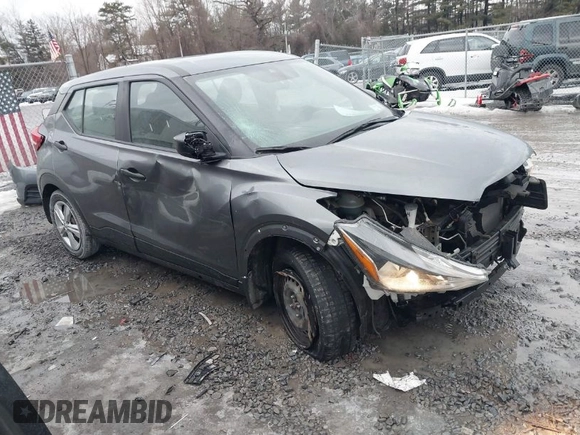 2020 Nissan Kicks S with VIN 3N1CP5BV6LL560128, listed as a IAAI auction lot 41648921 with 74,999 mi miles and . Bid and sale history available at DreamBid. Image 1.