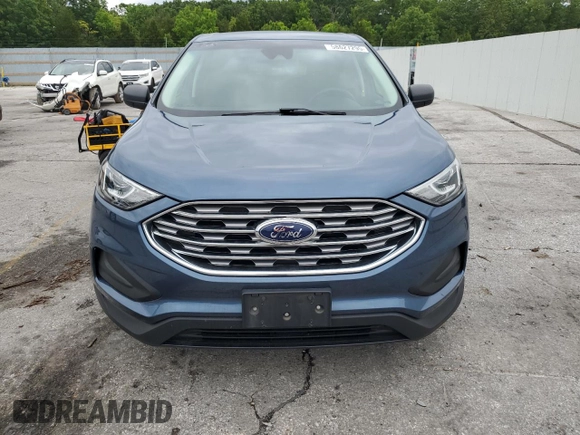 2019 Ford Edge SE with VIN 2FMPK3G9XKBB69387, listed as a Copart auction lot 58627295 with 53,438 mi miles and Salvage title. Bid and sale history available at DreamBid. Image 5.