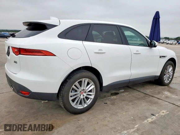 2017 Jaguar F-Pace 35t with VIN SADCS2BV1HA065476, listed as a Copart auction lot 55489435 with 132,229 mi miles and Clean Title. Bid and sale history available at DreamBid. Image 3.
