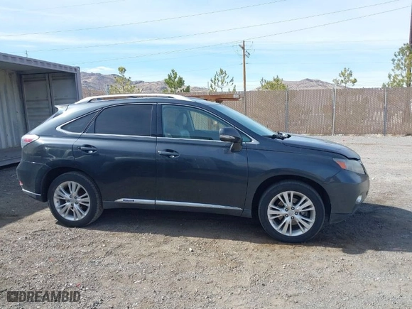 2010 Lexus RX 450h with VIN JTJBC1BAXA2014681, listed as a IAAI auction lot 41859754 with NaN miles. Bid and sale history available at carsss.com. Image 13.