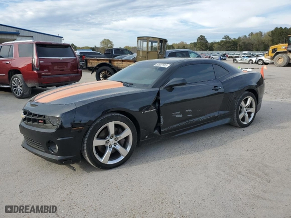 2010 Chevrolet Camaro 2SS with VIN 2G1FK1EJXA9129102, listed as a Copart auction lot 50597105 with 121,724 mi miles and Clean Title. Bid and sale history available at carsss.com. Image 1.