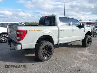 2023 Ford F-150 XL with VIN 1FTEW1E89PFA58074, listed as a IAAI auction lot 41298473 with 60,266 mi miles. Bid and sale history available at carsss.com. Image 4.