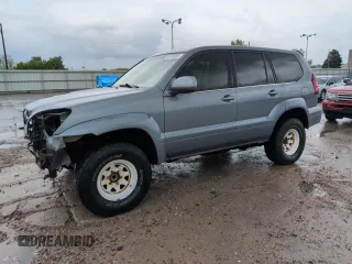 2006 Lexus GX 470 z VIN JTJBT20X360112578, wystawiony jako Copart lot #55975505 z przebiegiem 320 316 mil mil oraz Szkody całkowita. Historia ofert i sprzedaży dostępna na DreamBid. Obrazek 1.