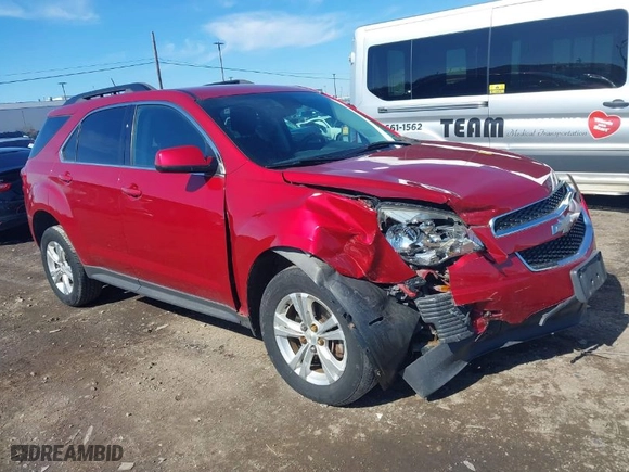 2014 Chevrolet Equinox LT with VIN 1GNFLFEK1EZ121614, listed as a IAAI auction lot 41859184 with 35,718 mi miles. Bid and sale history available at carsss.com. Image 1.