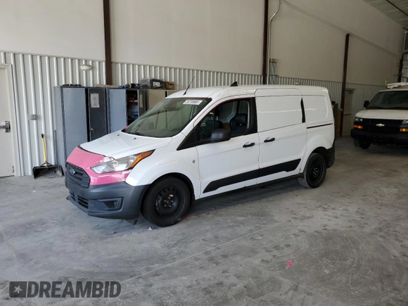 2019 Ford Transit Connect XL with VIN NM0LS7E29K1394215, listed as a Copart auction lot 56709865 with 112,871 mi miles and Salvage title. Bid and sale history available at DreamBid. Image 1.