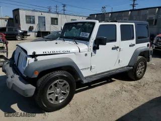 2015 Jeep Wrangler Unlimited Rubicon with VIN 1C4BJWFG6FL585283, listed as a Copart auction lot 48793015 with 0 mi miles and Salvage Title. Bid and sale history available at carsss.com. Image 1.