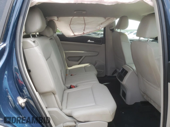 2018 Volkswagen Atlas SE with VIN 1V2LR2CA9JC587607, listed as a Copart auction lot 54824925 with 89,318 mi miles and Salvage title. Bid and sale history available at DreamBid. Image 11.