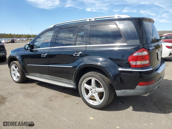 2009 Mercedes-Benz GL-Class 5.5L with VIN 4JGBF86E09A529427, listed as a Copart auction lot 48977625 with 71,248 mi miles and Salvage Title. Bid and sale history available at carsss.com. Image 2.