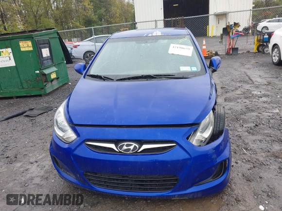 2012 Hyundai Accent GS with VIN KMHCT5AE3CU058530, listed as a IAAI auction lot 42190659 with 166,968 mi miles and . Bid and sale history available at DreamBid. Image 12.