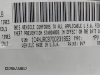 2013 Jeep Patriot Limited с VIN 1C4NJRCB7DD231853, выставлен на аукционе IAAI как лот 42555798 с пробегом 119 527 миль миль и . История ставок и продаж доступна на DreamBid. Изображение 9.