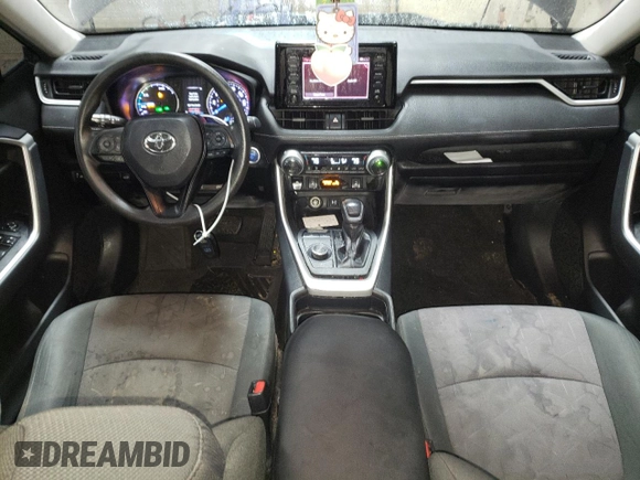 2019 Toyota RAV4 Hybrid XLE with VIN 2T3RWRFV6KW016540, listed as a Copart auction lot 45416235 with 87,713 mi miles and Salvage Title. Bid and sale history available at carsss.com. Image 8.