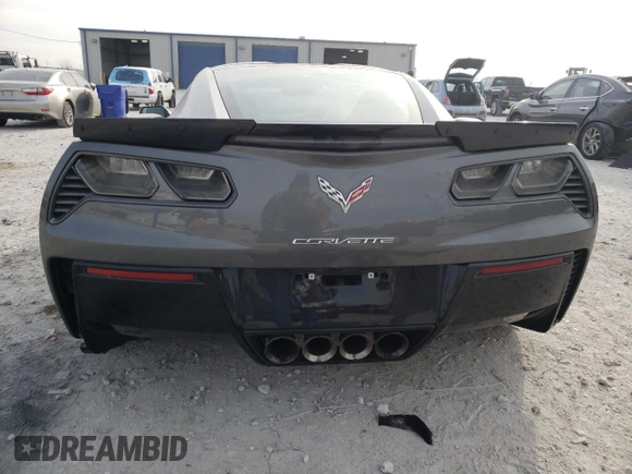 2016 Chevrolet Corvette Z06 3LZ with VIN 1G1YU2D69G5606730, listed as a Copart auction lot 71944912 with 22,388 mi miles. Bid and sale history available at carsss.com. Image 6.