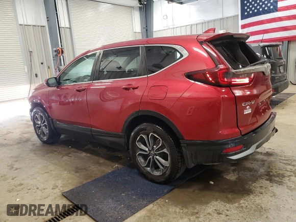 2020 Honda CR-V EX with VIN 5J6RW2H52LA006943, listed as a Copart auction lot 51095285 with 73,380 mi miles and Salvage Title. Bid and sale history available at carsss.com. Image 2.