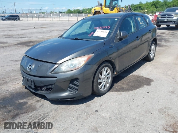 2012 Mazda 3 i Touring with VIN JM1BL1L89C1595243, listed as a IAAI auction lot 42131045 with 120,716 mi miles and . Bid and sale history available at DreamBid. Image 2.