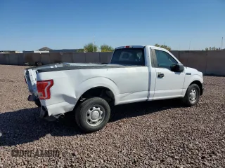 2015 Ford F-150 XL with VIN 1FTMF1C89FKD69802, listed as a Copart auction lot 47600995 with 107,896 mi miles and Salvage title. Bid and sale history available at DreamBid. Image 3.