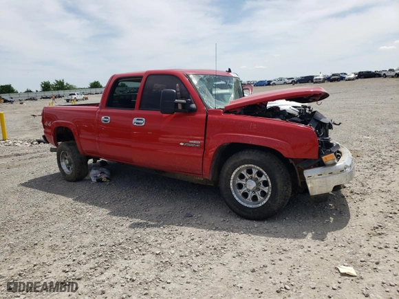 2007 Chevrolet Silverado 2500HD Classic LT3 with VIN 1GCHK23DX7F173958, listed as a Copart auction lot 52892744 with 0 mi miles and Salvage Title. Bid and sale history available at carsss.com. Image 4.
