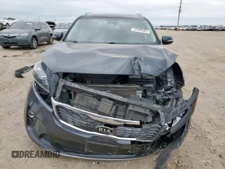 2019 Kia Sorento EX z VIN 5XYPH4A51KG457907, wystawiony jako Copart lot #57686505 z przebiegiem 54 755 mil mil oraz Szkoda całkowita • Salvage title. Historia ofert i sprzedaży dostępna na DreamBid. Obrazek 5.