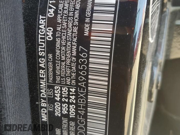 2014 Mercedes-Benz C 250 Sport z VIN WDDGF4HBXEA965367, wystawiony jako Copart lot #55700405 z przebiegiem 128 768 mil mil oraz Szkoda całkowita • Salvage title. Historia ofert i sprzedaży dostępna na DreamBid. Obrazek 12.