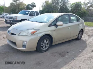 2010 Toyota Prius II with VIN JTDKN3DU0A0140091, listed as a IAAI auction lot 41712626 with 1 mi miles. Bid and sale history available at carsss.com. Image 2.
