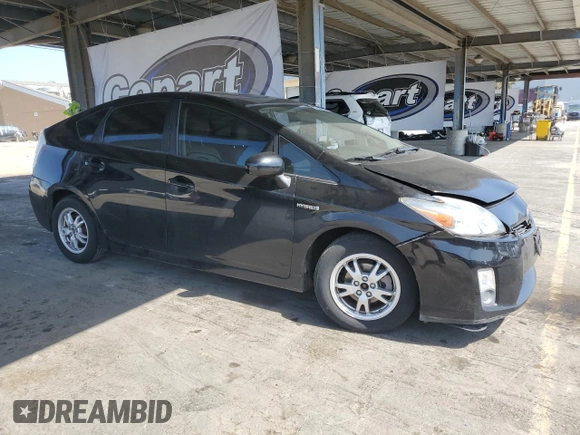 2010 Toyota Prius Four with VIN JTDKN3DU5A1093537, listed as a Copart auction lot 55380135 with 128,871 mi miles and Salvage Title. Bid and sale history available at DreamBid. Image 4.