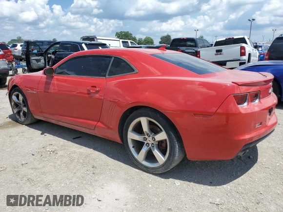 2012 Chevrolet Camaro 2LT with VIN 2G1FC1E31C9116935, listed as a Copart auction lot 62897455 with 232,865 mi miles and Clean title. Bid and sale history available at DreamBid. Image 2.