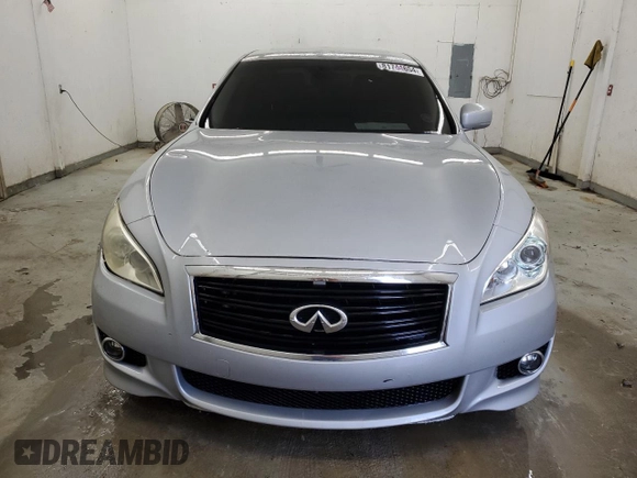2012 Infiniti M37 with VIN JN1BY1AP8CM333985, listed as a Copart auction lot 81741654 with 142,745 mi miles and Salvage Title. Bid and sale history available at carsss.com. Image 5.