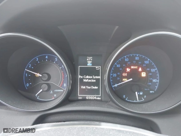 2017 Toyota Corolla iM with VIN JTNKARJE1HJ548949, listed as a IAAI auction lot 41666246 with 65,604 mi miles. Bid and sale history available at carsss.com. Image 7.