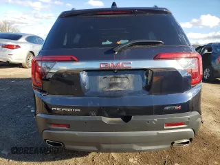 2021 GMC Acadia AT4 with VIN 1GKKNLLS7MZ159564, listed as a Copart auction lot 81528304 with 90,636 mi miles and Salvage Title. Bid and sale history available at carsss.com. Image 6.