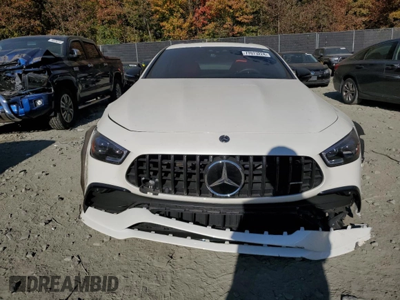 2022 Mercedes-Benz AMG GT 43 z VIN W1K7X5KB0NA053519, wystawiony jako Copart lot #77073224 z przebiegiem 19 583 mil mil oraz Szkoda całkowita • Salvage title. Historia ofert i sprzedaży dostępna na DreamBid. Obrazek 5.