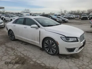 2018 Lincoln MKZ Reserve with VIN 3LN6L5F92JR602075, listed as a Copart auction lot 48020055 with 53,212 mi miles and Salvage Title. Bid and sale history available at DreamBid. Image 4.