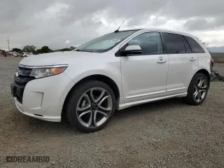 2014 Ford Edge Sport with VIN 2FMDK3AK1EBB30836, listed as a Copart auction lot 53279055 with 79,984 mi miles and Salvage Title. Bid and sale history available at carsss.com. Image 1.