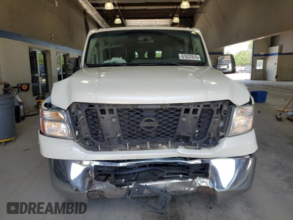 2016 Nissan NV S with VIN 5BZBF0AA5GN851741, listed as a Copart auction lot 61637615 with 212,887 mi miles and Salvage title. Bid and sale history available at DreamBid. Image 5.