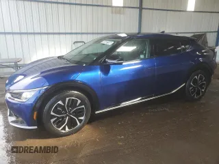 2024 Kia EV6 Wind with VIN KNDC3DLC0R5182753, listed as a Copart auction lot 48587255 with 22,024 mi miles and Salvage Title. Bid and sale history available at carsss.com. Image 1.