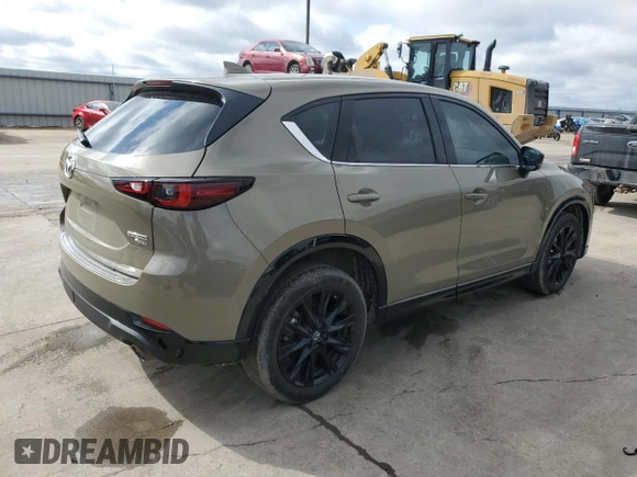 2024 Mazda CX-5 2.5 Carbon Turbo with VIN JM3KFBAY7R0403985, listed as a Copart auction lot 45010275 with 18,493 mi miles and Salvage Title. Bid and sale history available at carsss.com. Image 3.